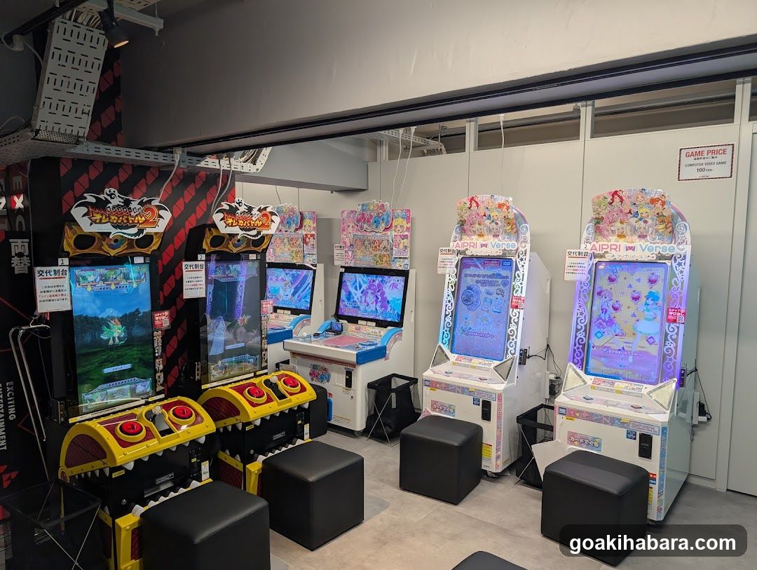 Arcade Game Room Interior