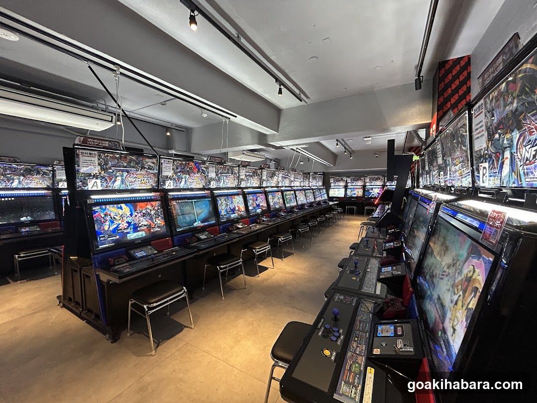 Arcade Interior with Multiple Gaming Machines