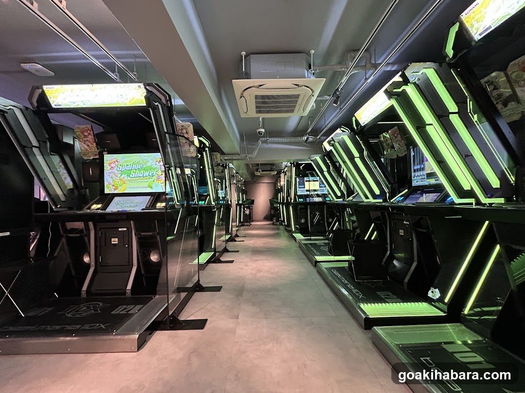 Arcade Game Hall Interior
