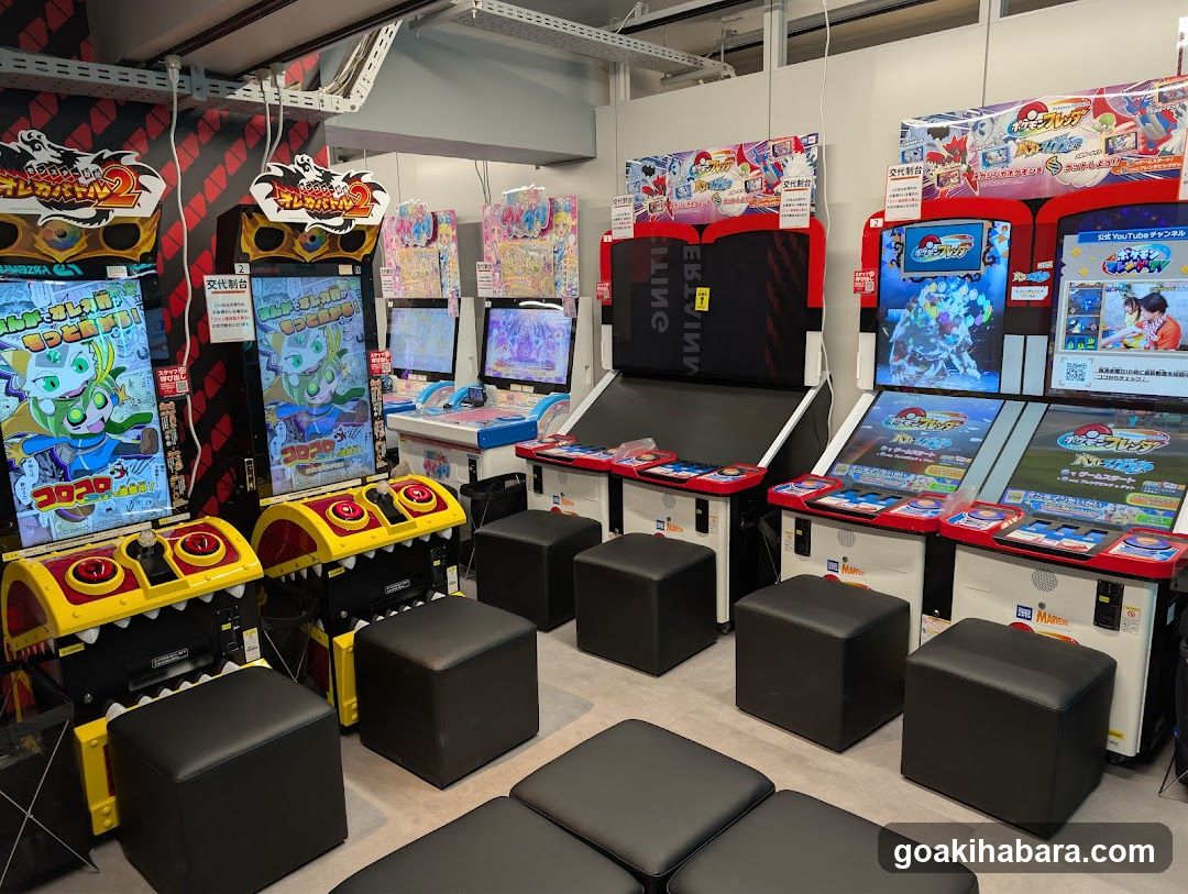 Arcade Game Corner Interior