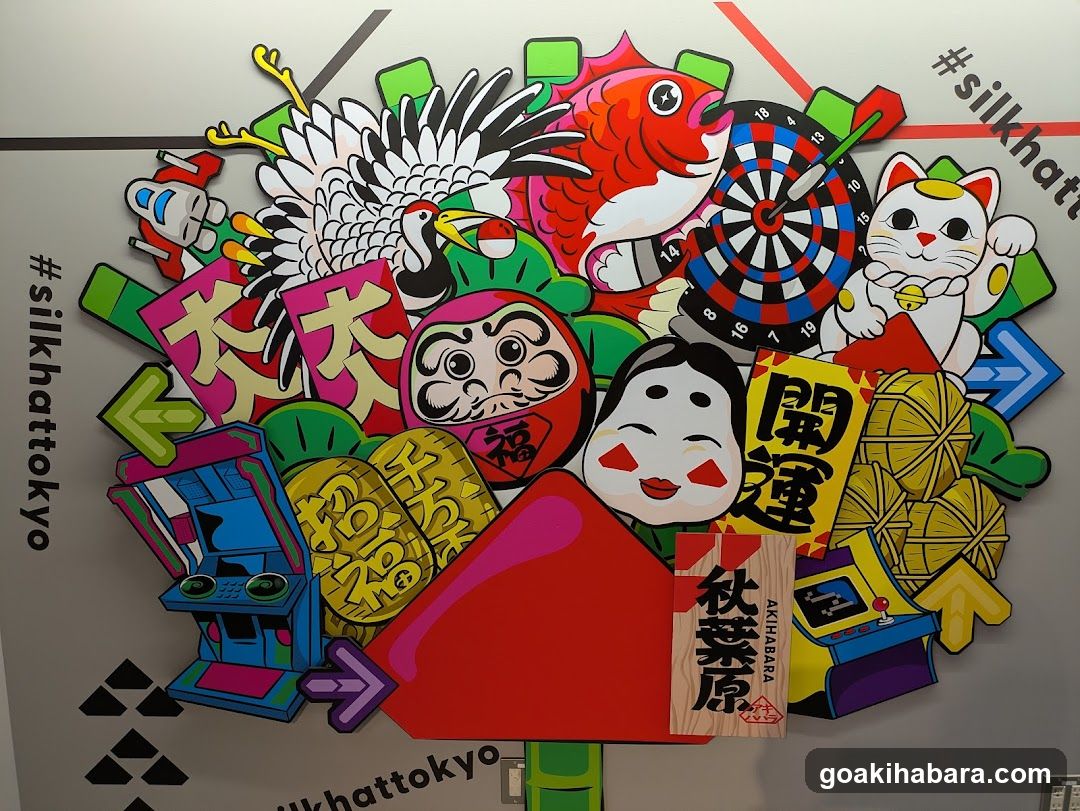 #silkhattokyo wall art display