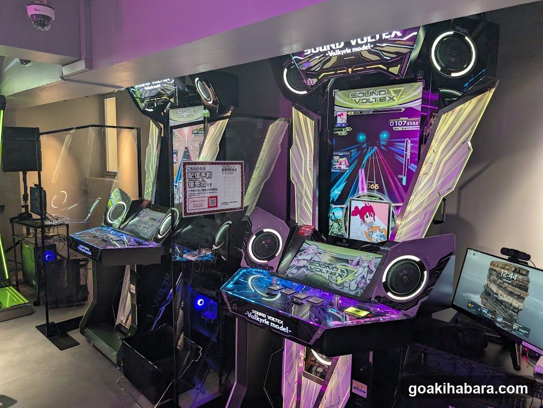 Arcade Game Machines Interior
