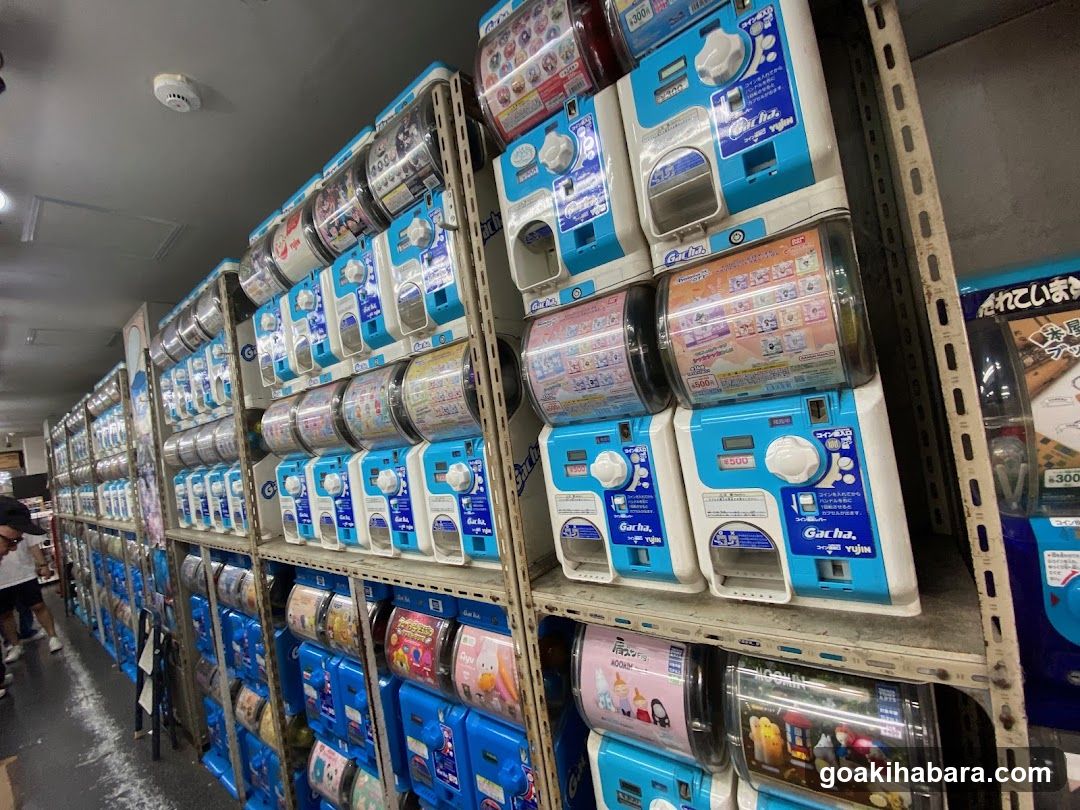 Gashapon Machine Row