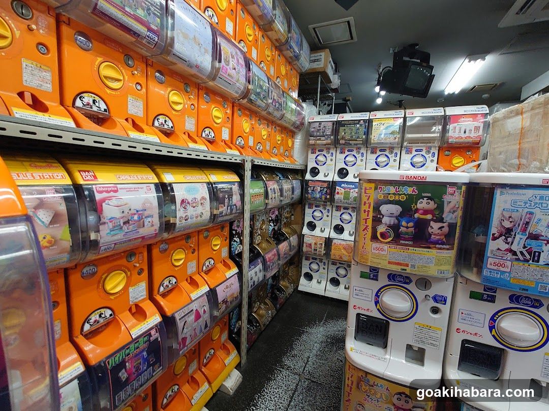Gashapon Machine Store Interior