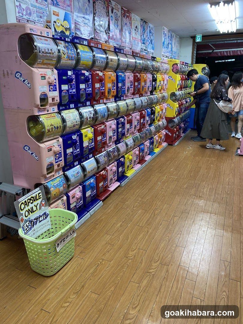 Gashapon Machine Shop Interior