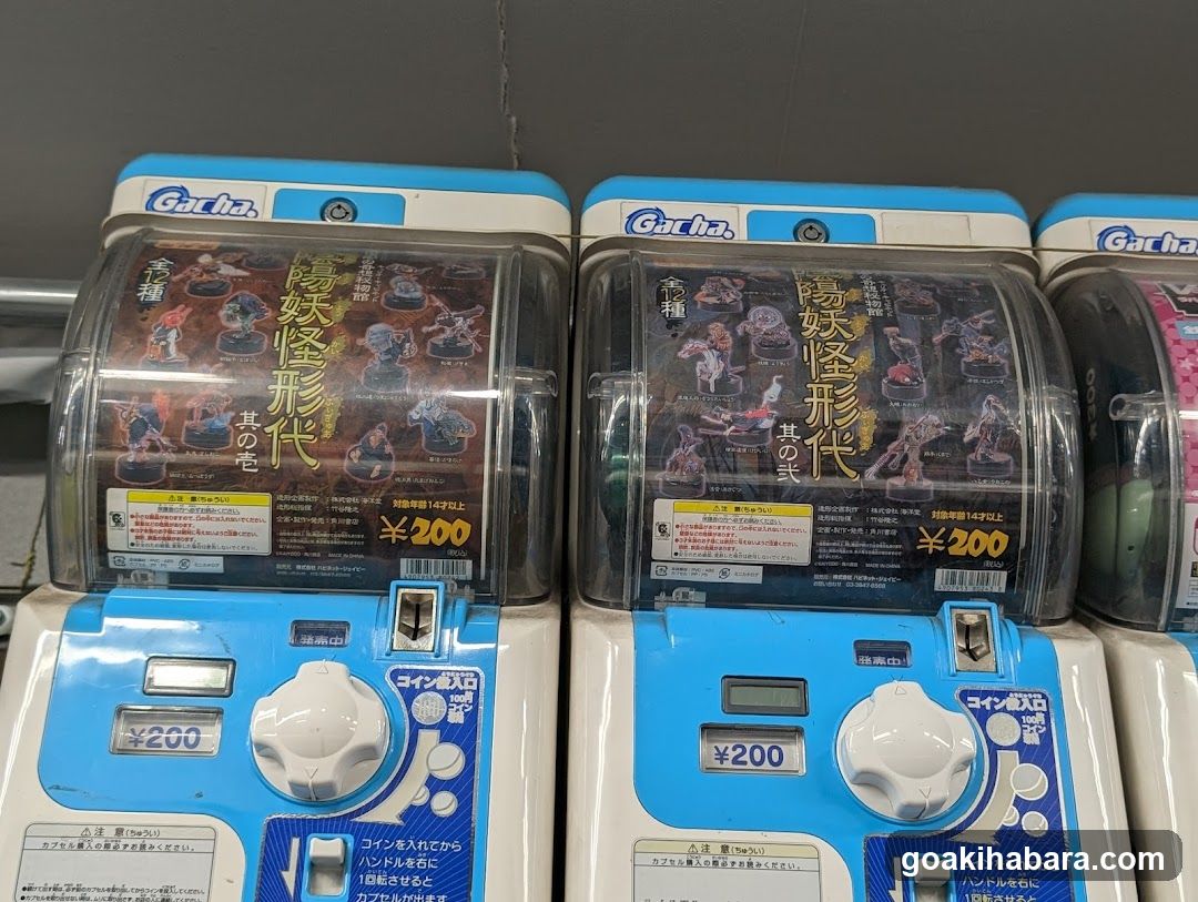 Gacha Machine Display