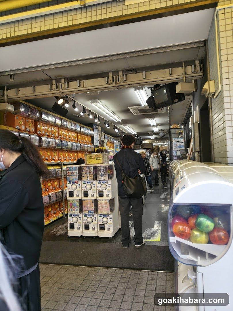 Gashapon Machine Store Entrance