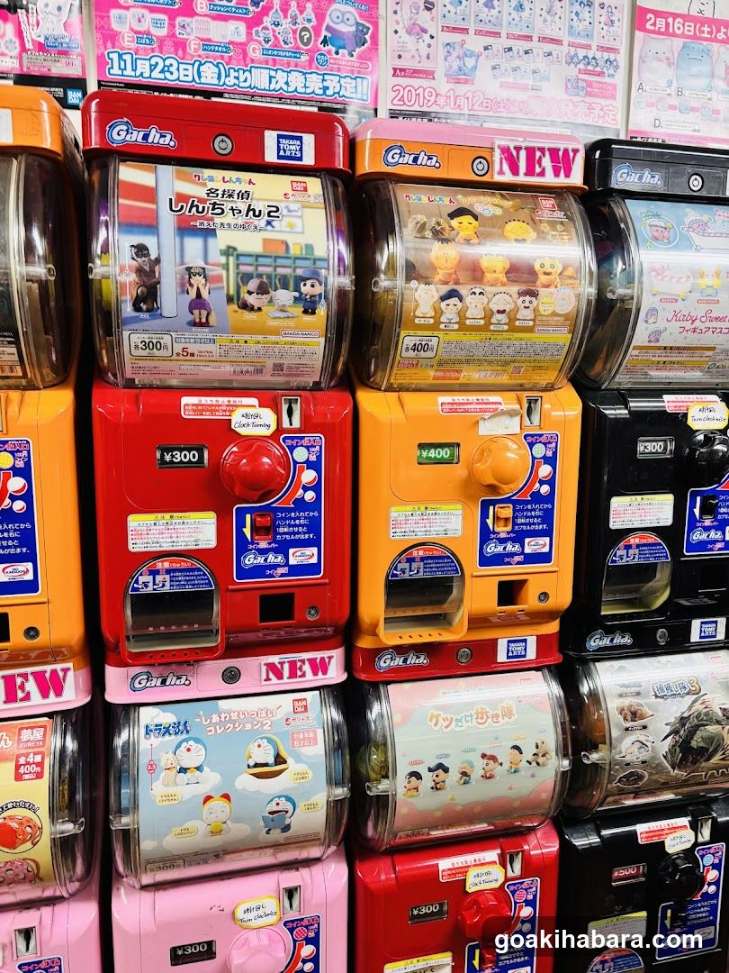 Gacha Machine Display