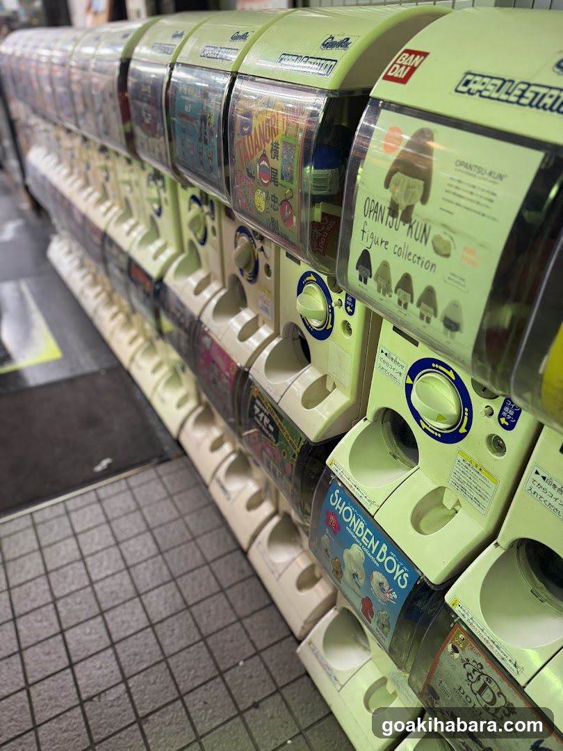 Gashapon Machine Row