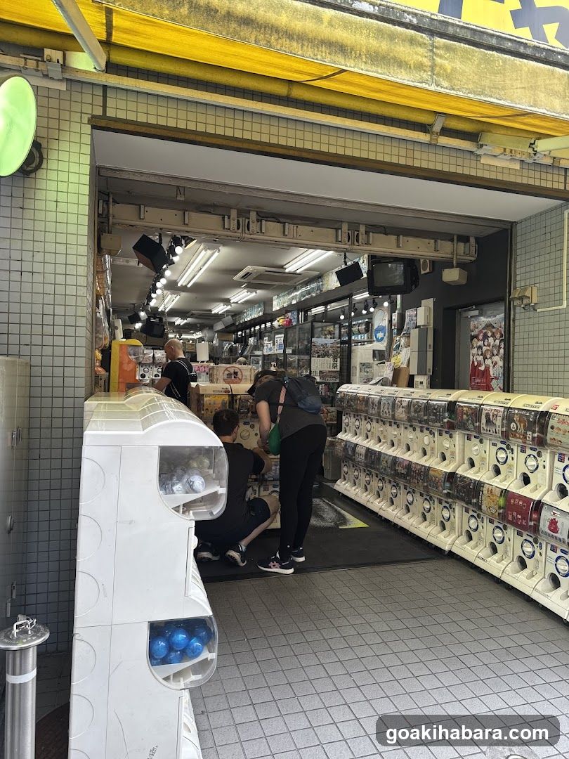 Gashapon Shop Interior View