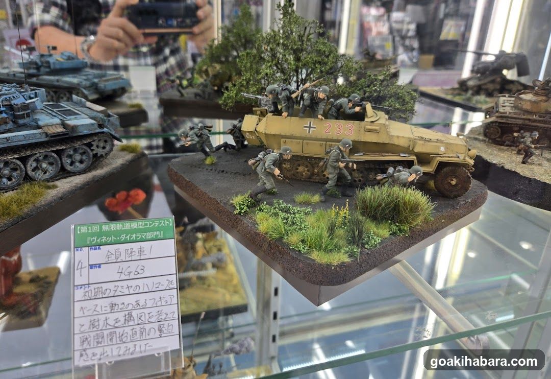 Model Army Display at Exhibition