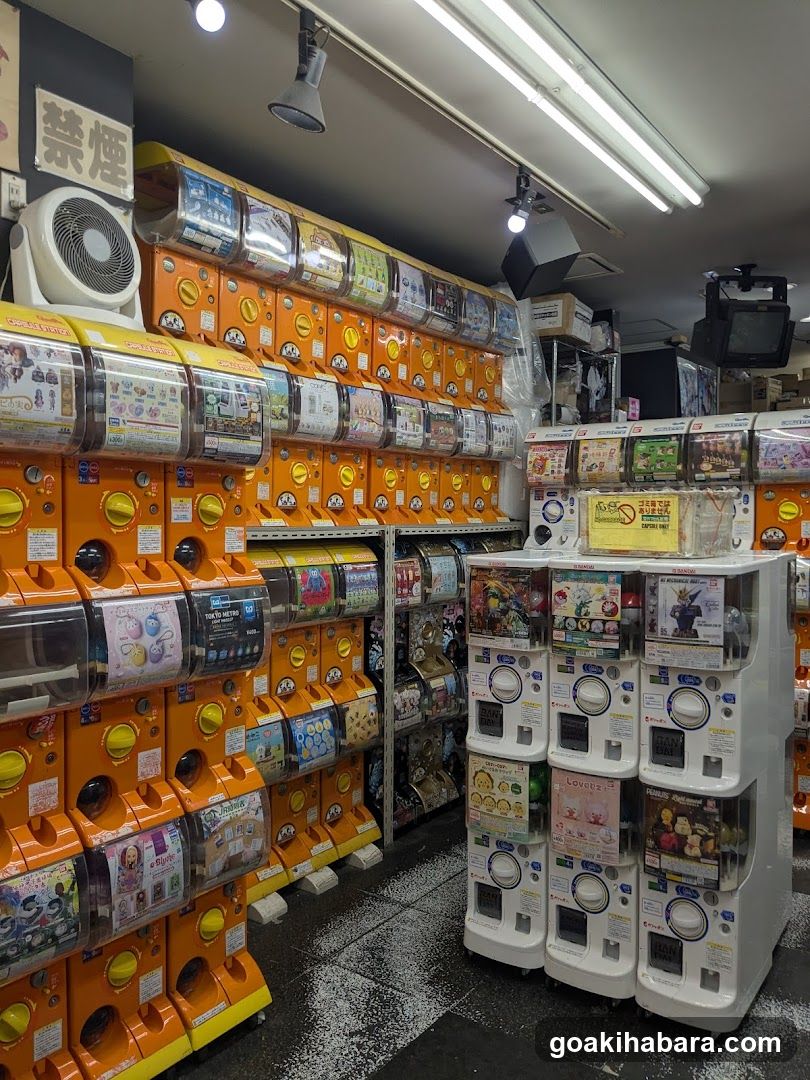 Gashapon Machine Store Interior
