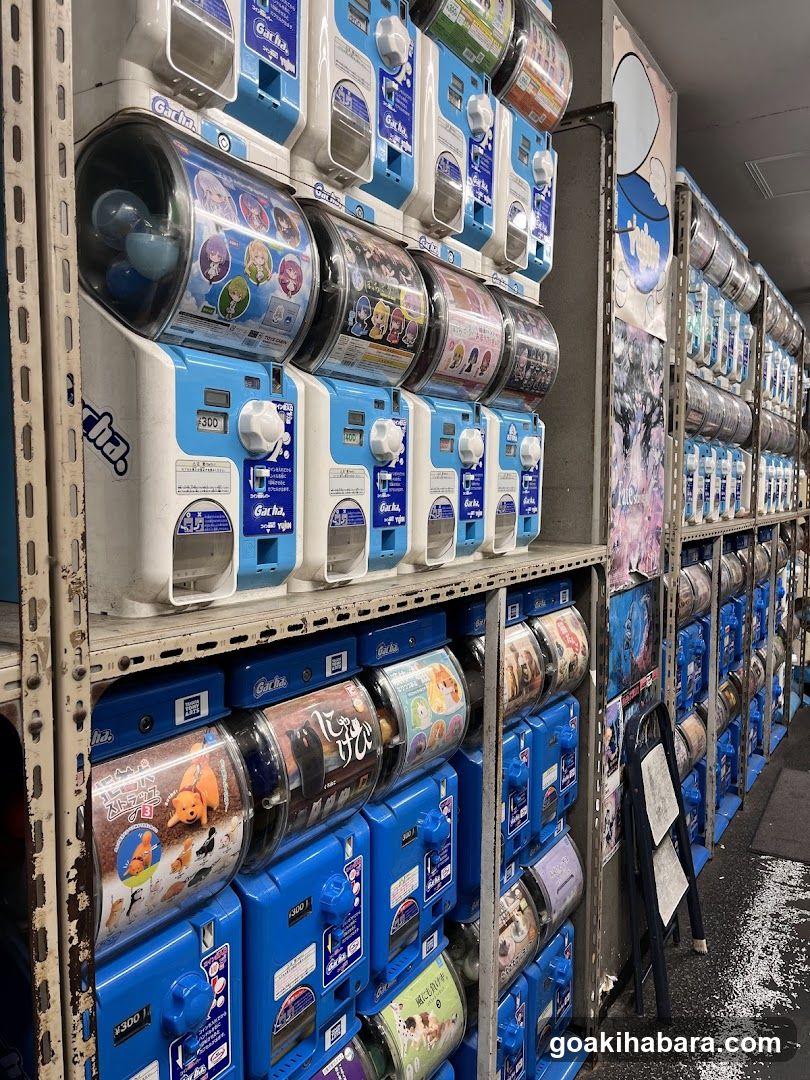 Gashapon Machine Row