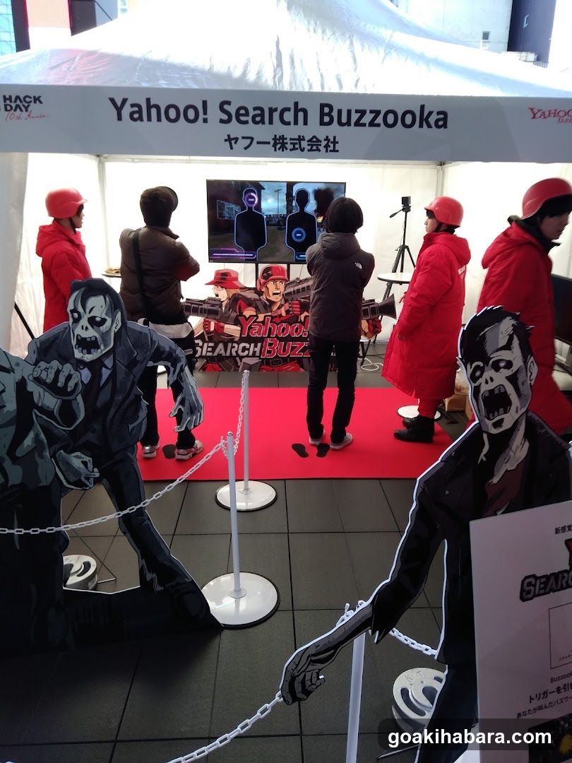 Yahoo! Search Buzzooka Event Booth