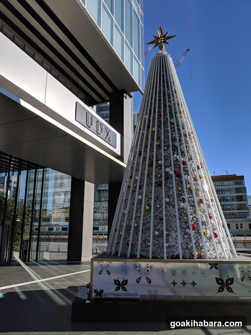 Christmas Tree Display at UDX