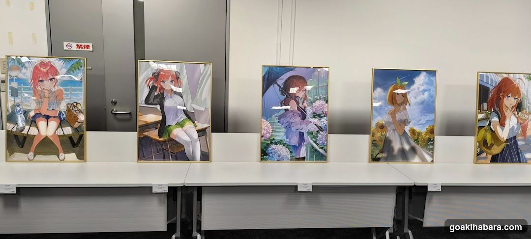 Anime Character Posters Display