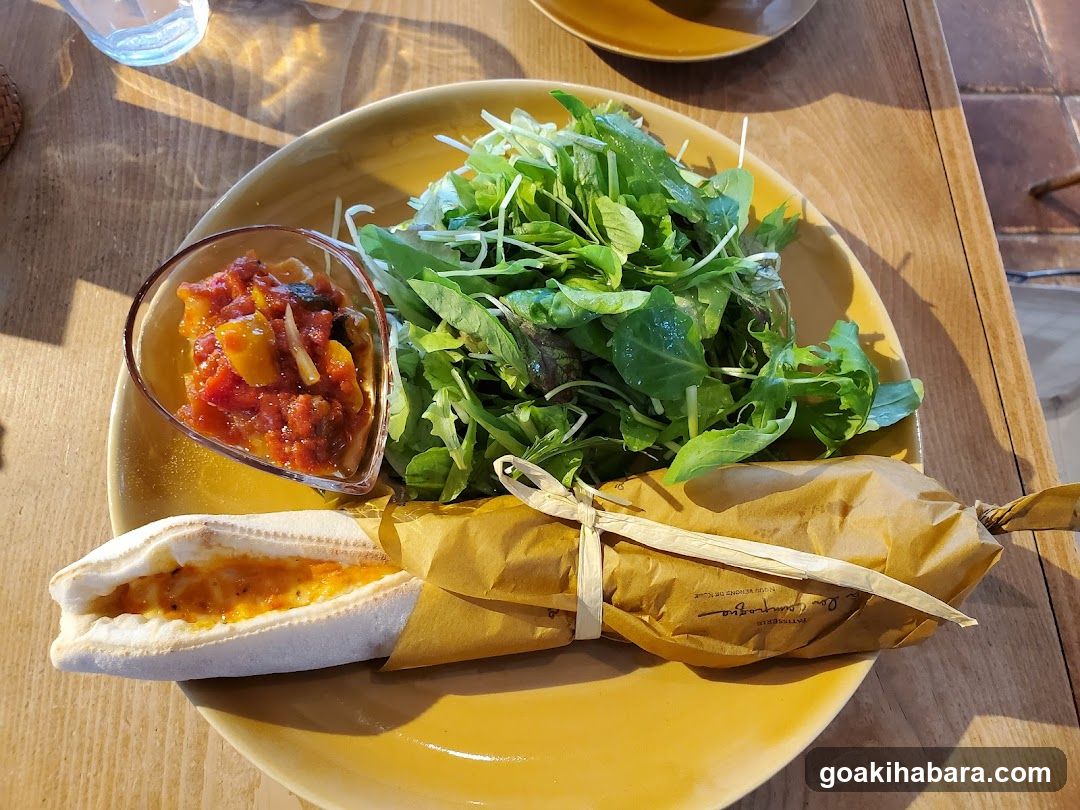 Salad and Wrap Meal