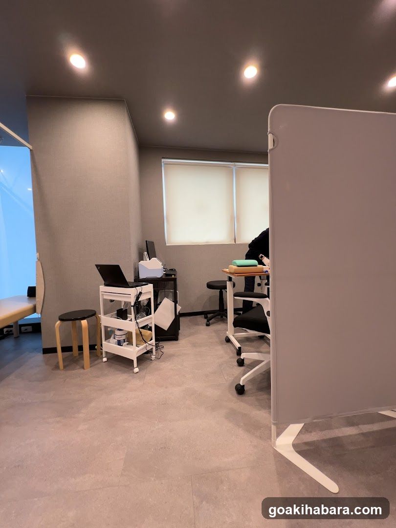 Interior of a modern office or clinic space