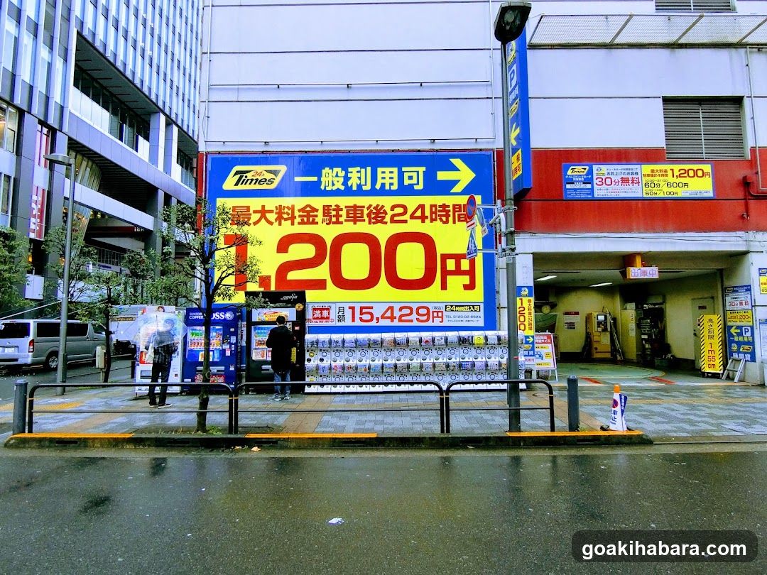 Parking Fee Signage