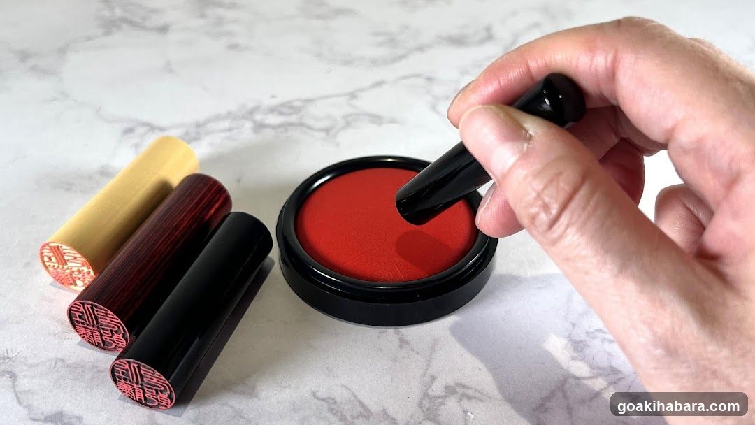 Red Ink Seal Set