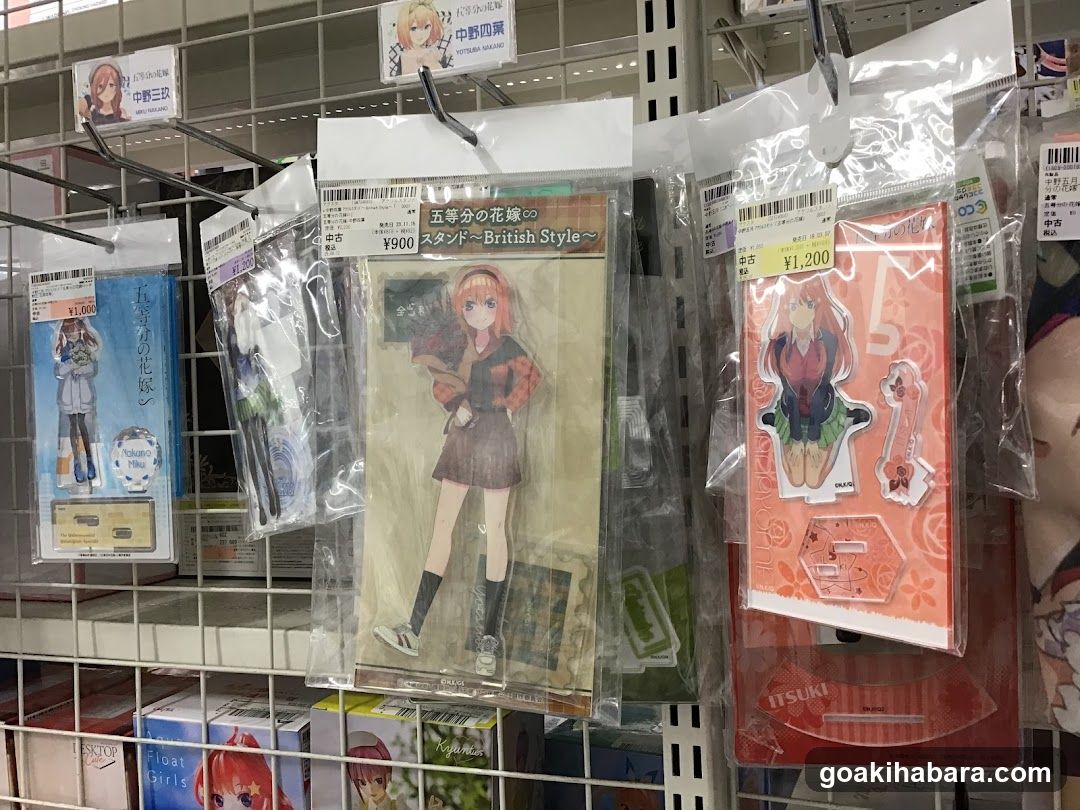 Anime Merchandise Display