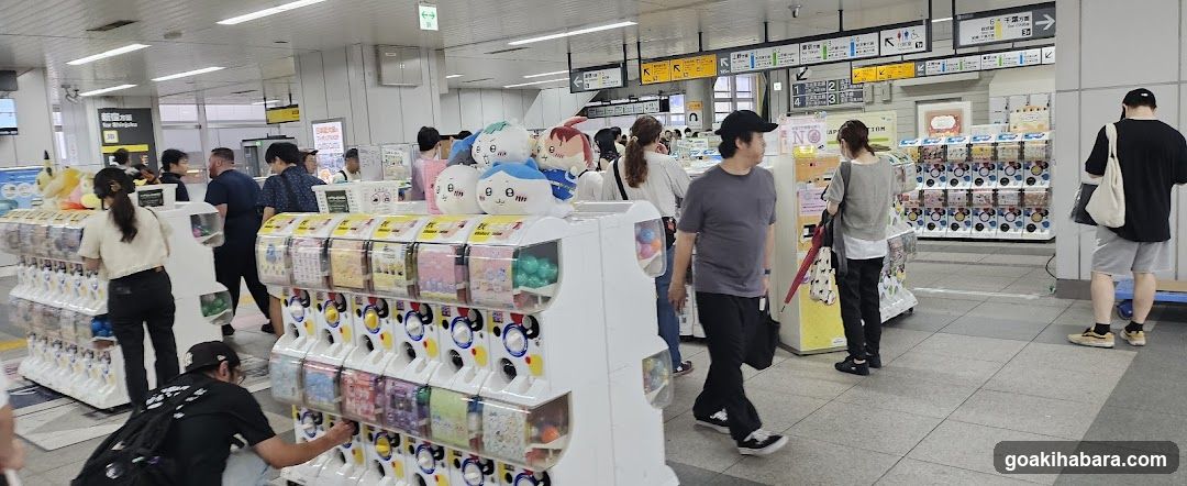 Gashapon Shop Interior