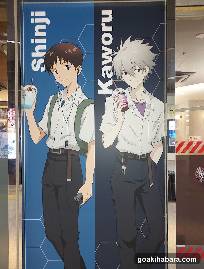 Eva characters poster