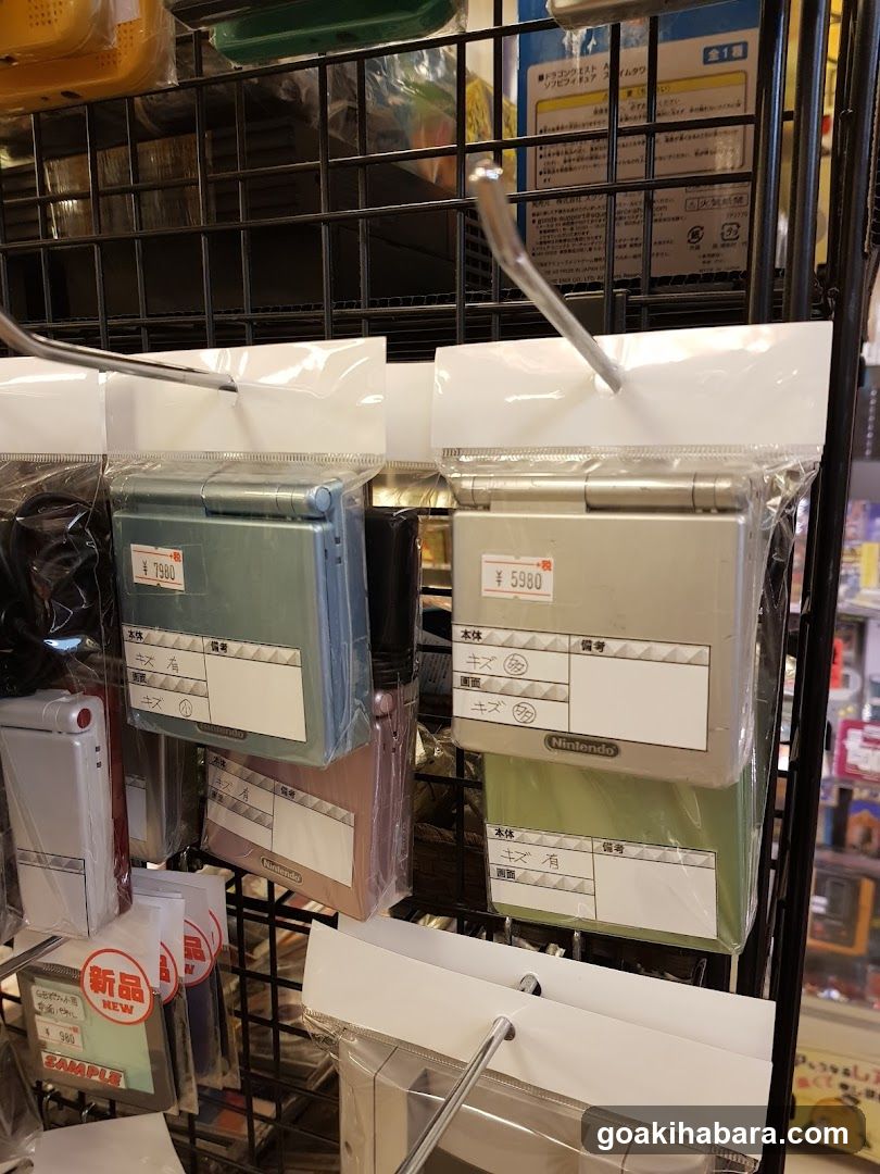 Nintendo DS Game Console Display