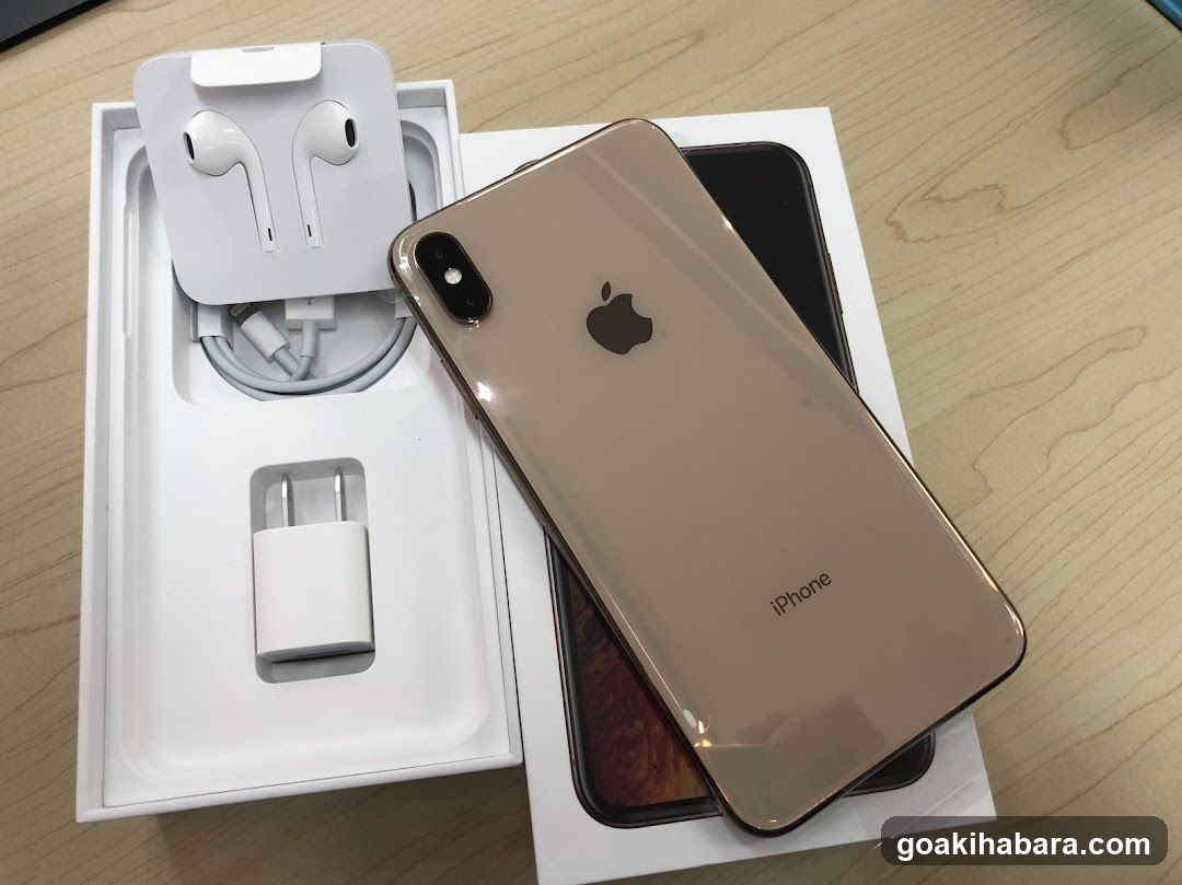 Unboxed iPhone X in Rose Gold