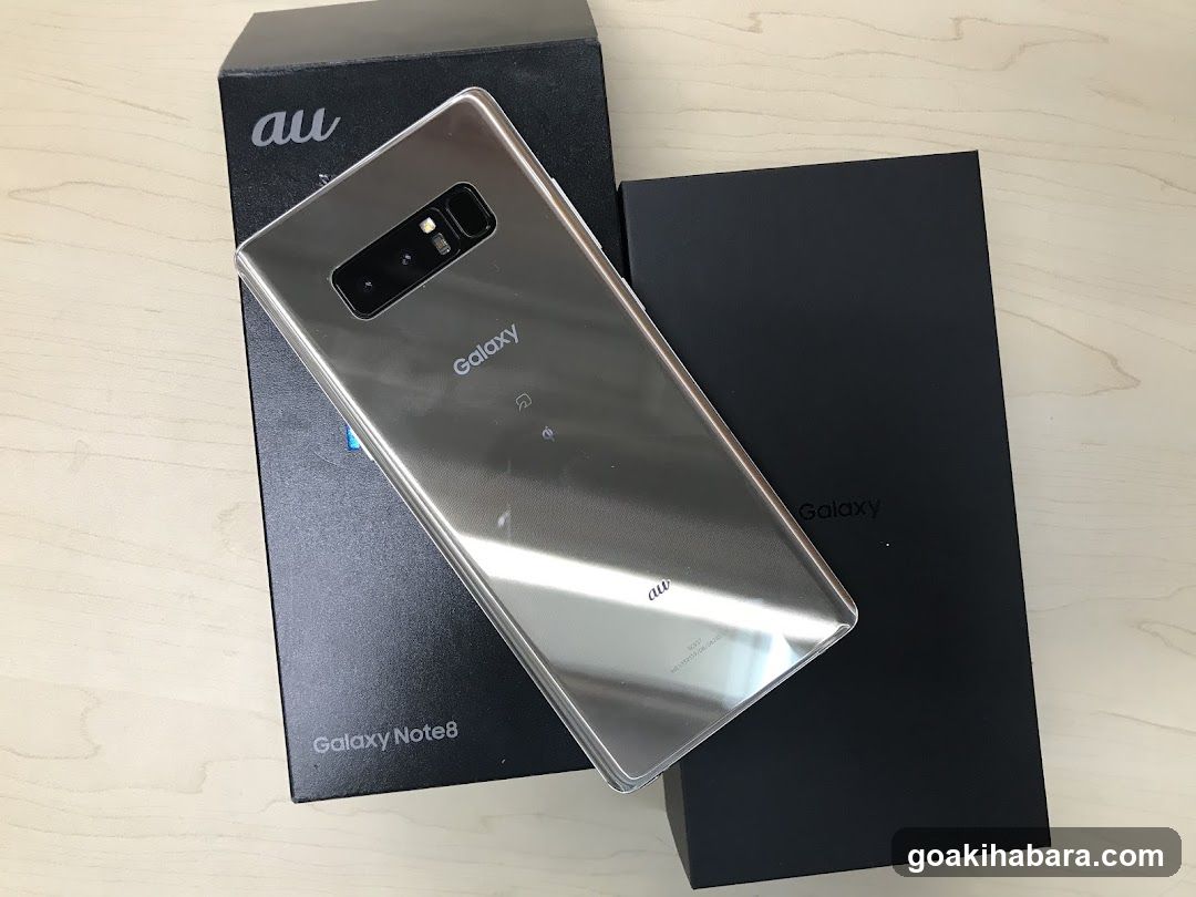 Galaxy Note8 Unboxing