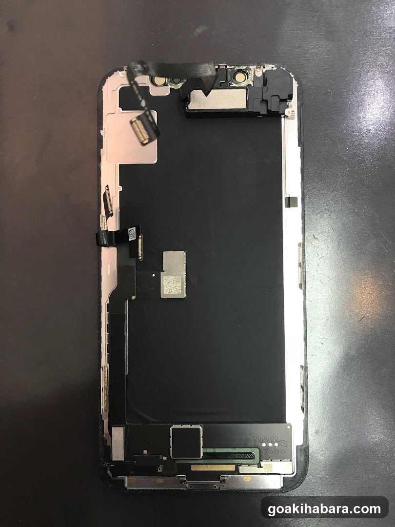 Disassembled Smartphone Assembly