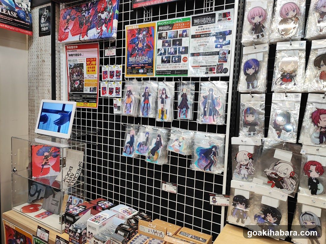 Anime Merchandise Display