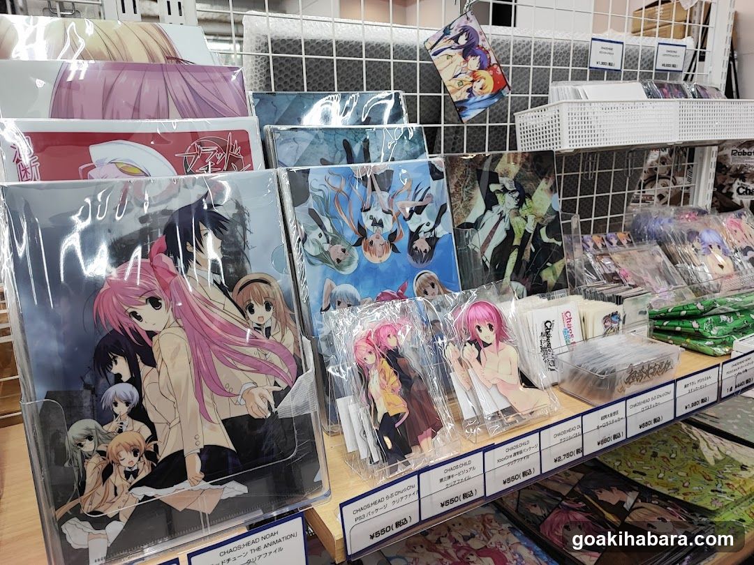 Anime Merchandise Display