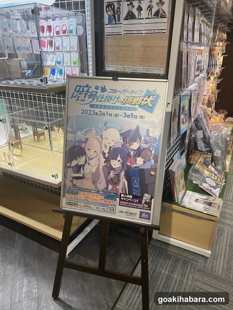 Anime Event Poster Display