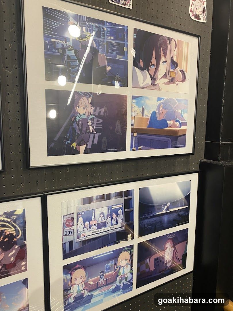 Anime Poster Display