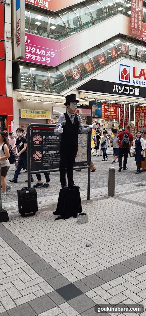 Street Performer in Tokyo Akihabara