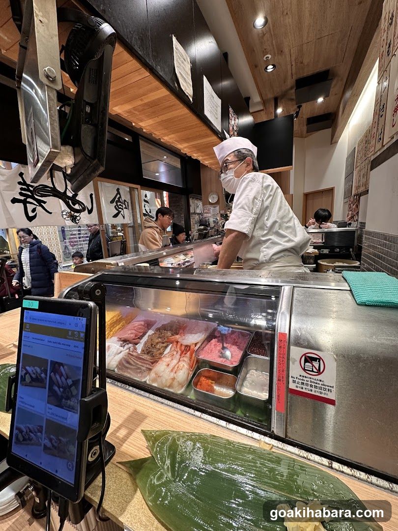 Sushi Counter Interior