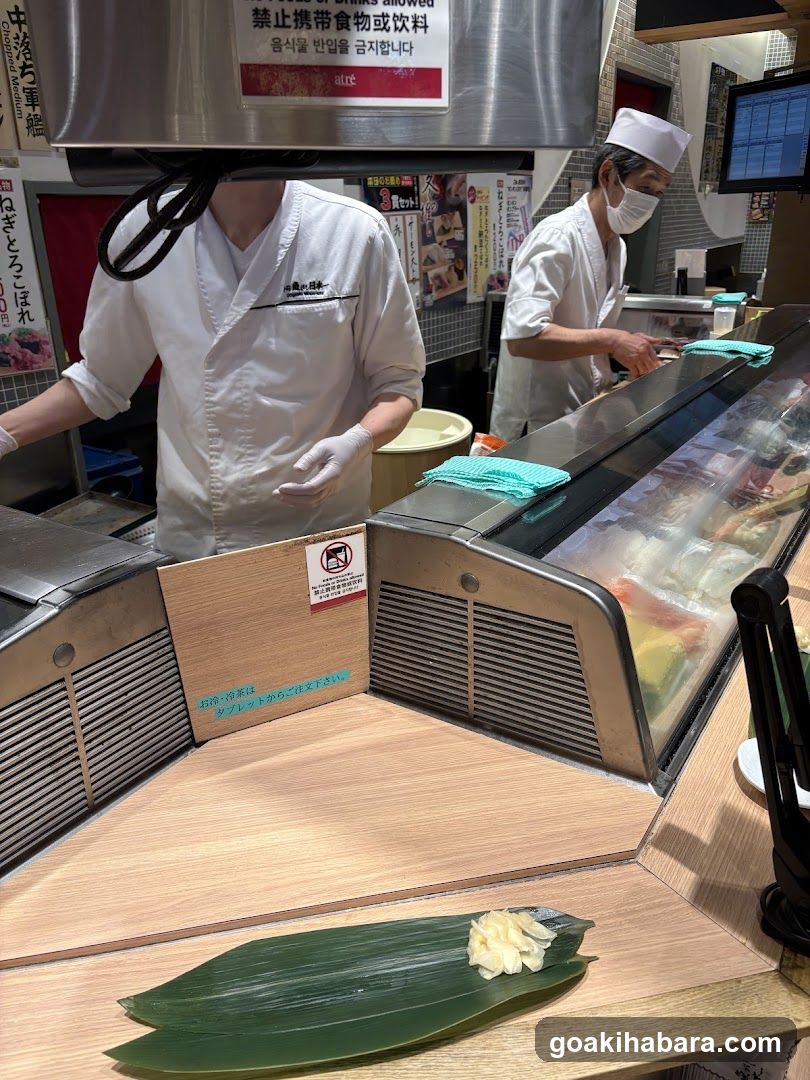 Sushi Counter Interior
