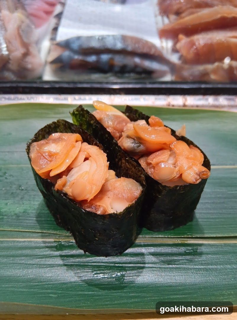 Sushi with Salmon Topping