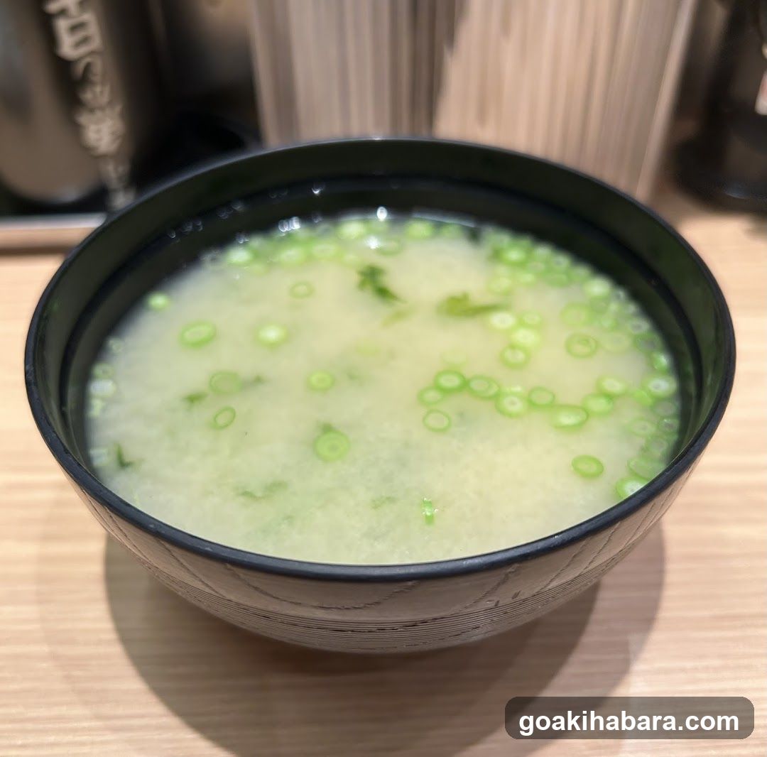 Miso Soup with Green Onions