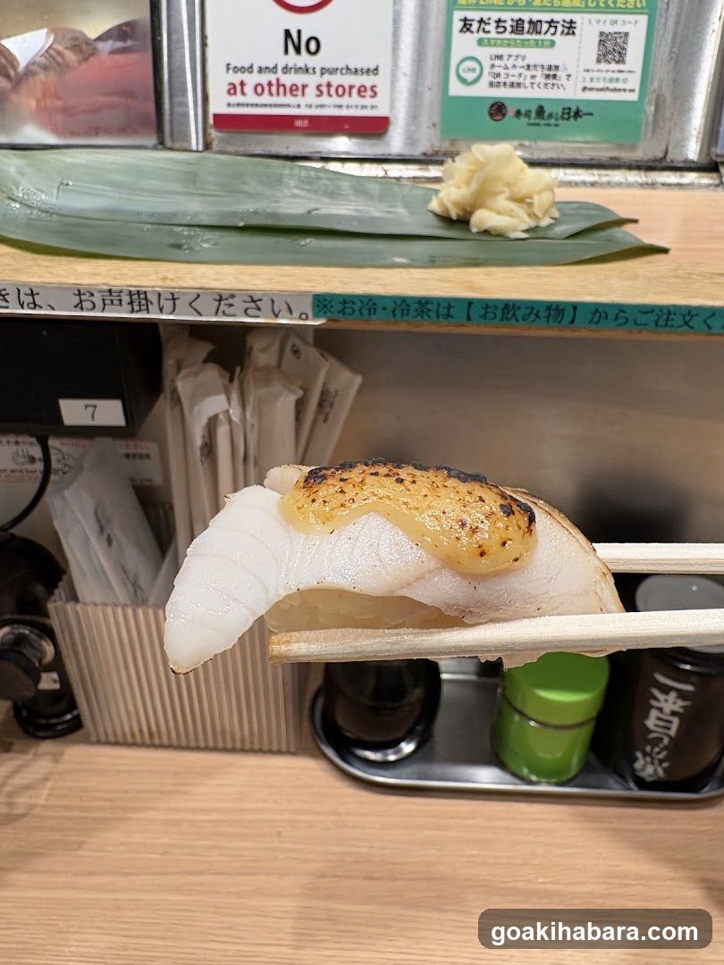 Sushi with Grilled Tuna
