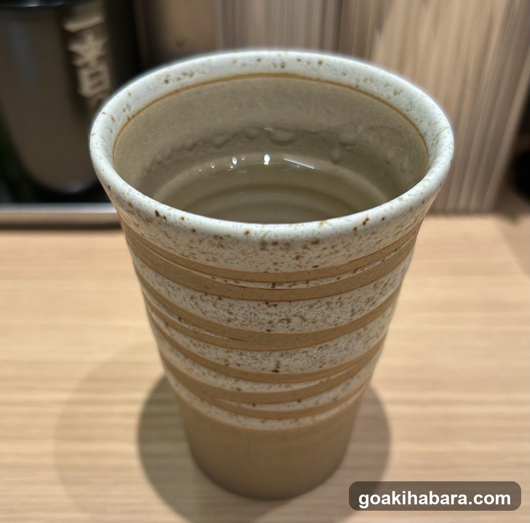 Ceramic Cup with Water