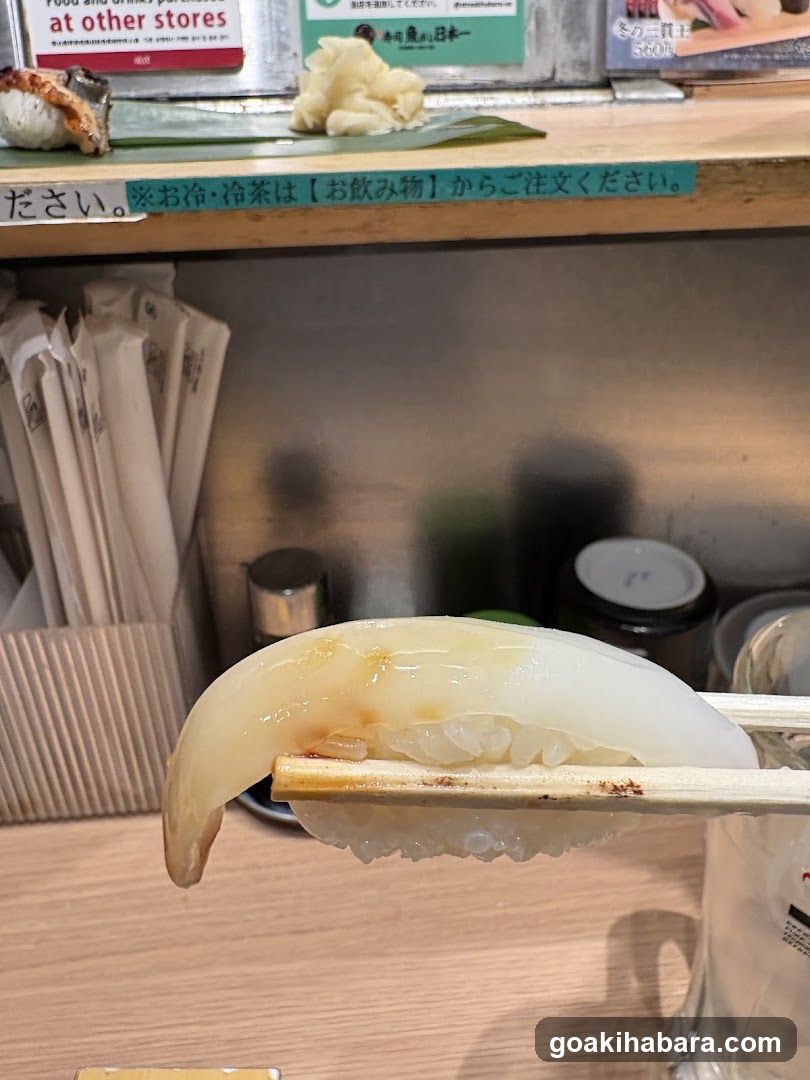 Sushi with Chopsticks