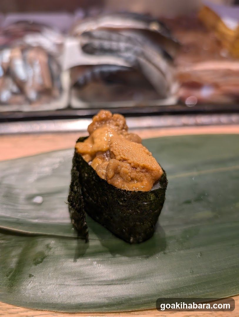 Sushi with Sea Urchin
