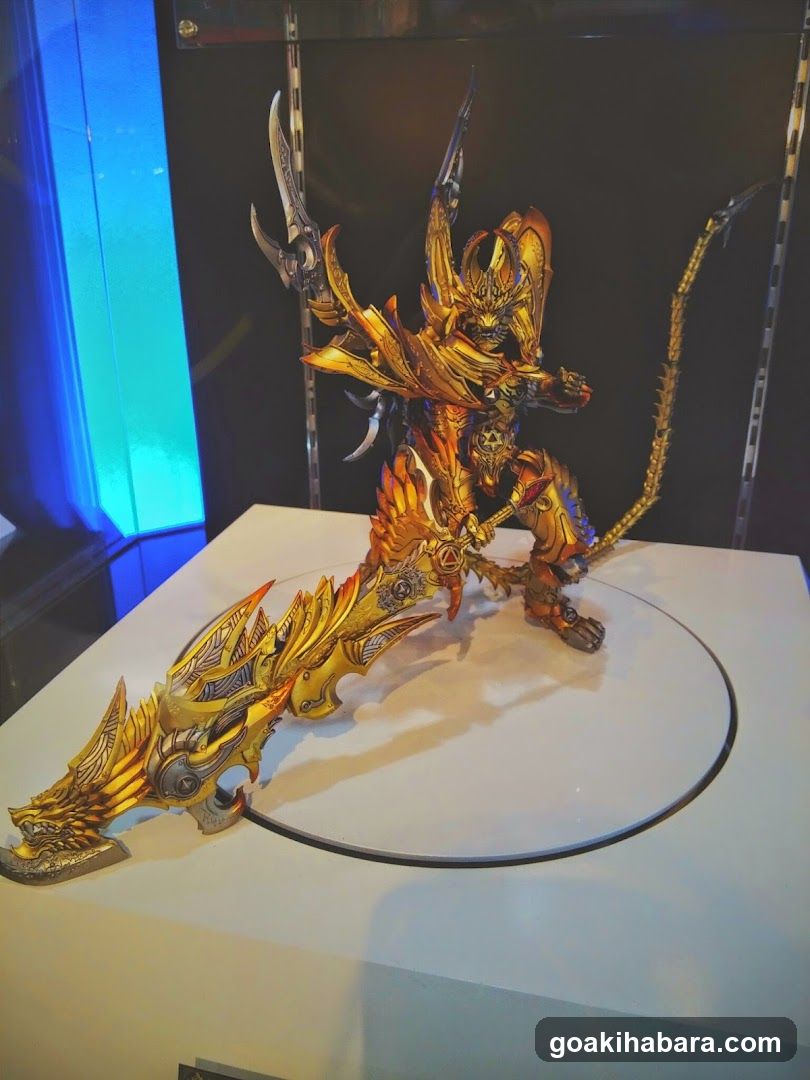 Golden Demon Figure Display
