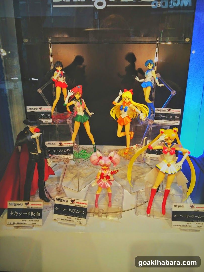 Sailor Moon Figure Display