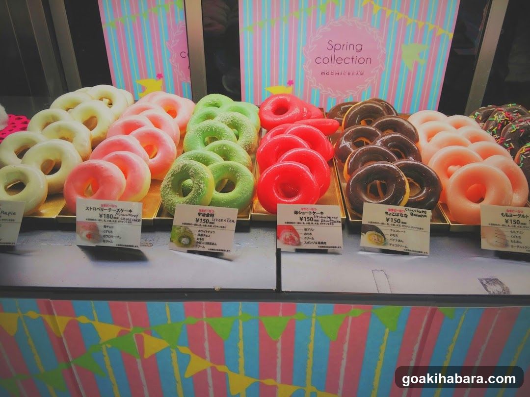 Spring Collection Donuts Display