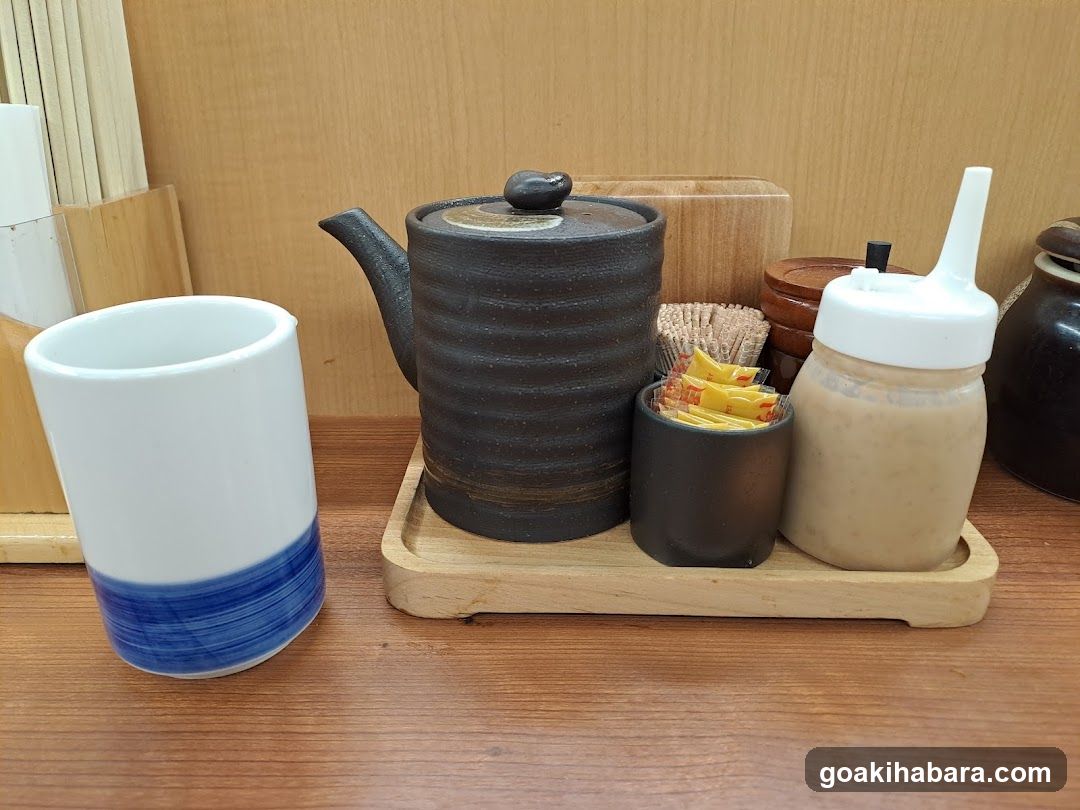 Tea Set on Wooden Tray