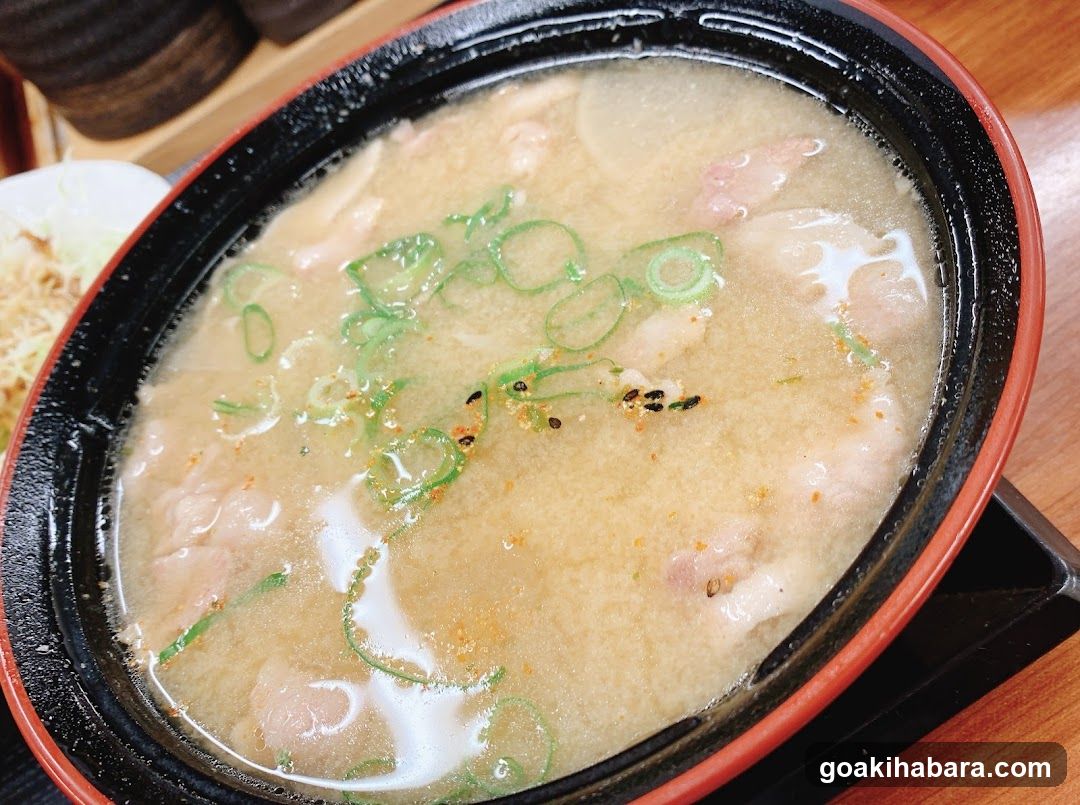 Hot Pot with Broth and Garnish