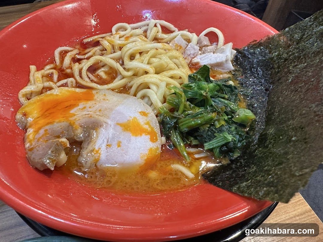 Ramen Bowl with Egg and Greens